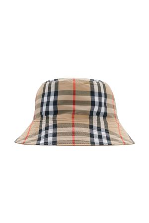 cappello in cotone reversibile BURBERRY KIDS | 8089433B9368